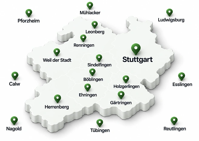 Einsatzgebiet: Landkreis Böblingen und Umgebung